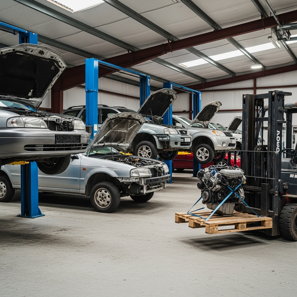 Arranging Cars & Parts